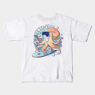 Tenta-cool octopus pun Kids T-Shirt